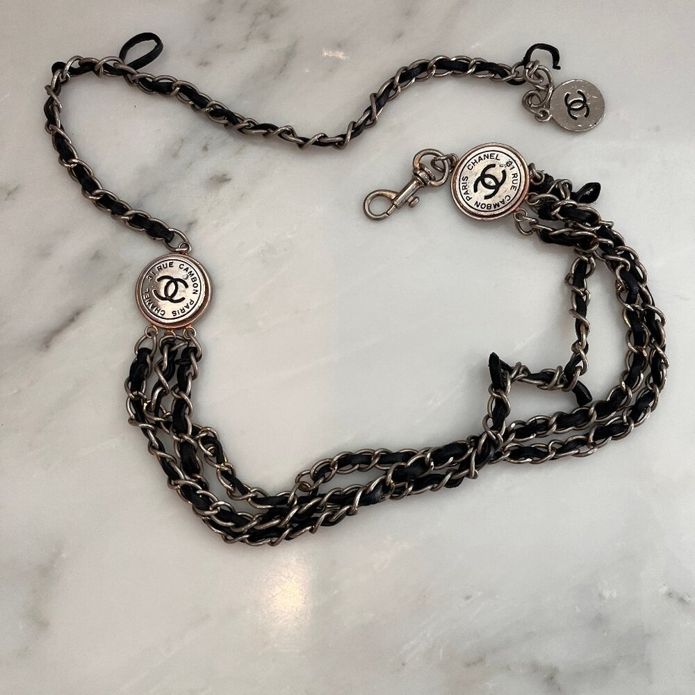 Chanel  Leather belt